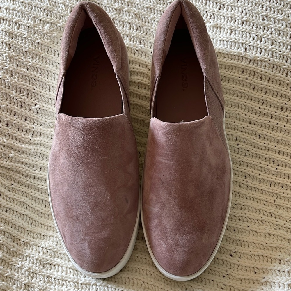Vince Women's Pink Slip-On Shoes